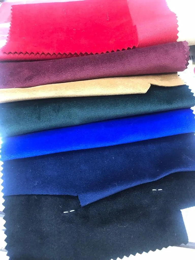 Cotton Velvet velvet fabric — sample 3