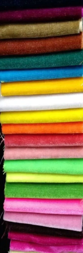 Flock Velvet velvet fabric — sample 6