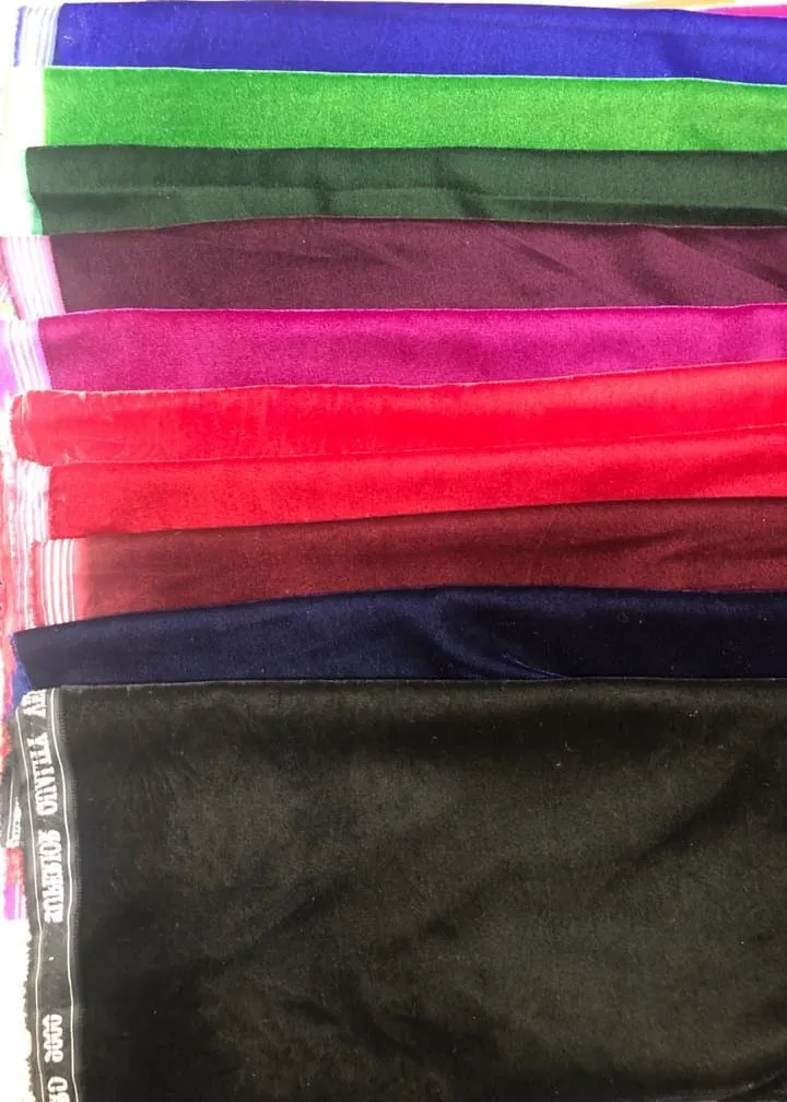 Kashmiri Print Velvet velvet fabric — sample 4