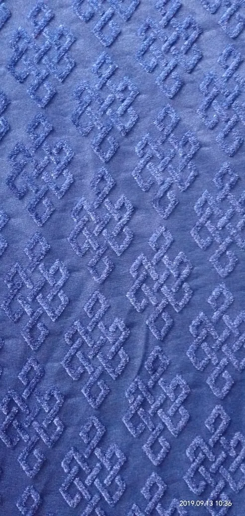Knitted 2-Way Stretch Velvet velvet fabric — sample 3