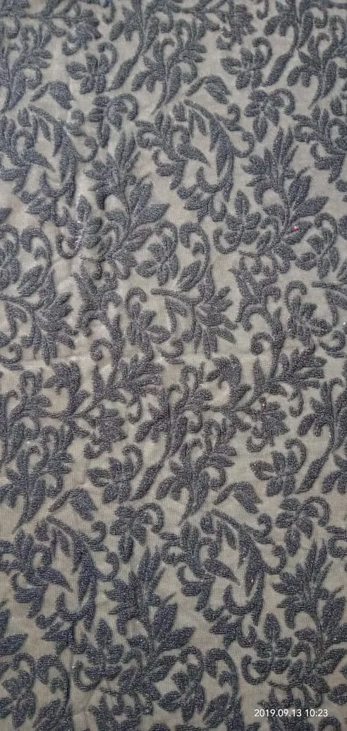 Knitted 2-Way Stretch Velvet velvet fabric — sample 4