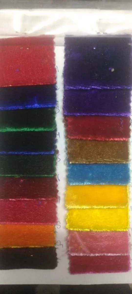 Micro Velvet velvet fabric — sample 2
