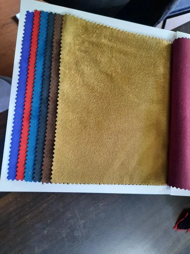 Micro Velvet velvet fabric — sample 5