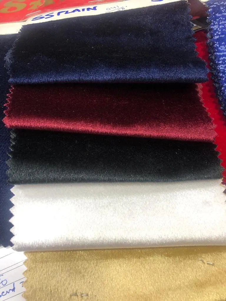 Micro Velvet velvet fabric — sample 6